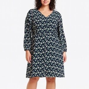 Collective Concepts Katherine Floral Mini Dress XXL NEW